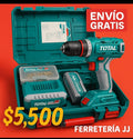 Taladro inalámbrico TOTAL con kit
