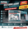 Destornillador inalámbrico TOTAL 8V