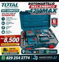 Kit rotomartillo inalámbrico TOTAL 42V MAX